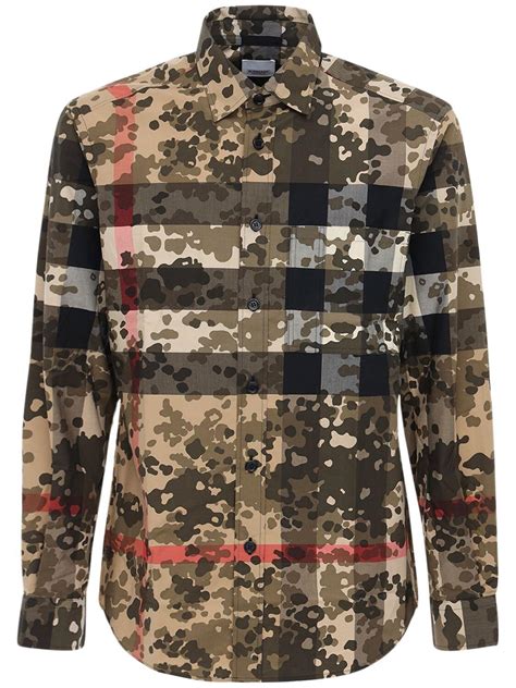 burberry mens golf apparel|burberry camouflage shirt.